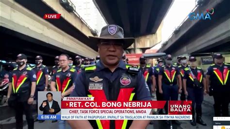 Panayam kay Ret. Col. Bong Nebrija, Chief, Task Force Special .